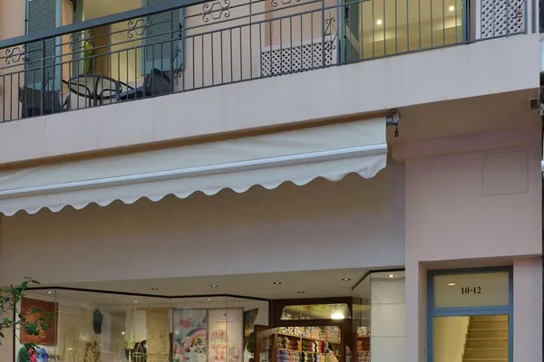 Amara Porto Living building on a shopping street in Chania Old Town